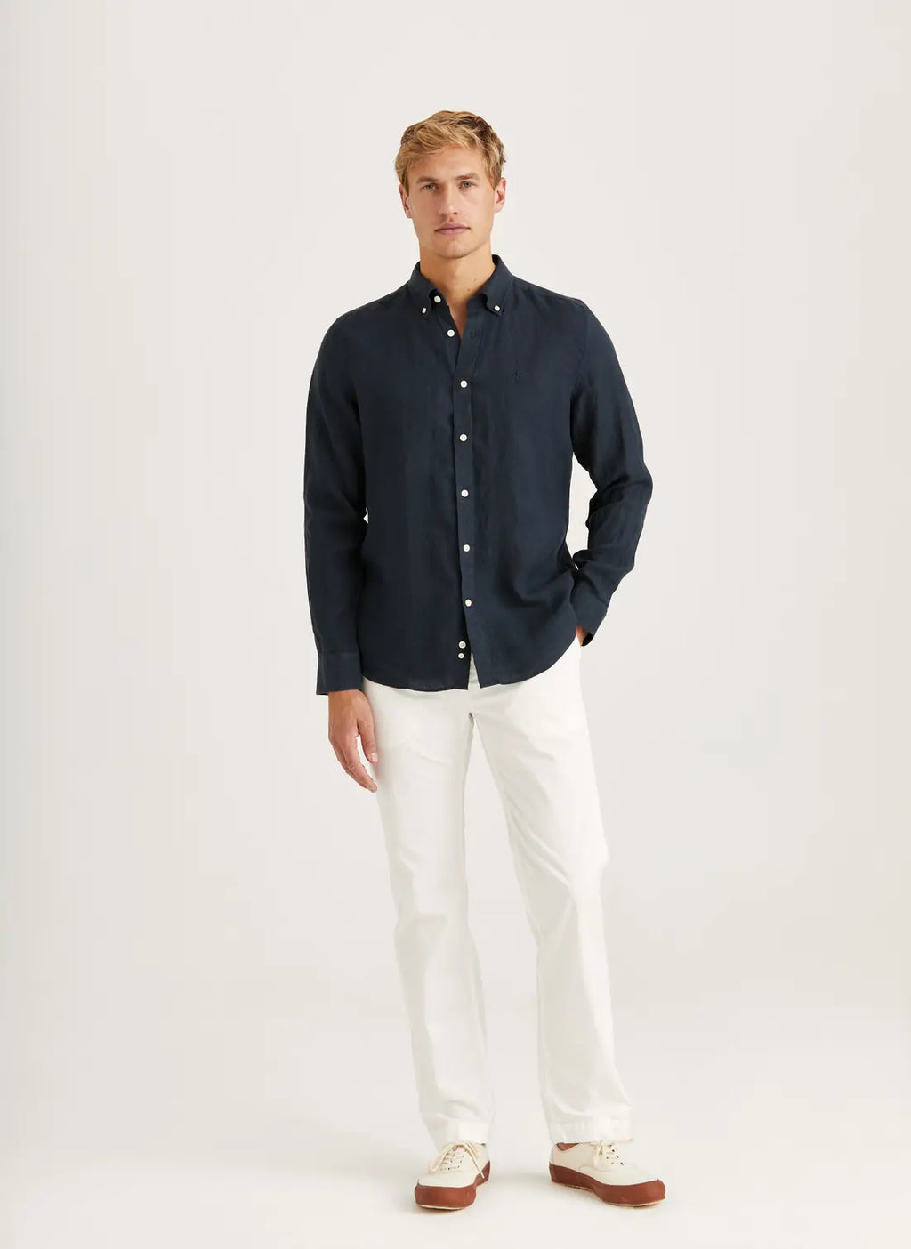 MORRIS DOUGLAS LINEN SHIRT