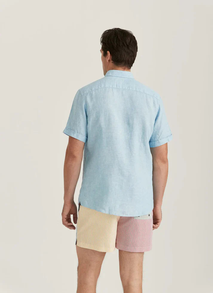 MORRIS DOUGLAS LINEN SS SHIRT