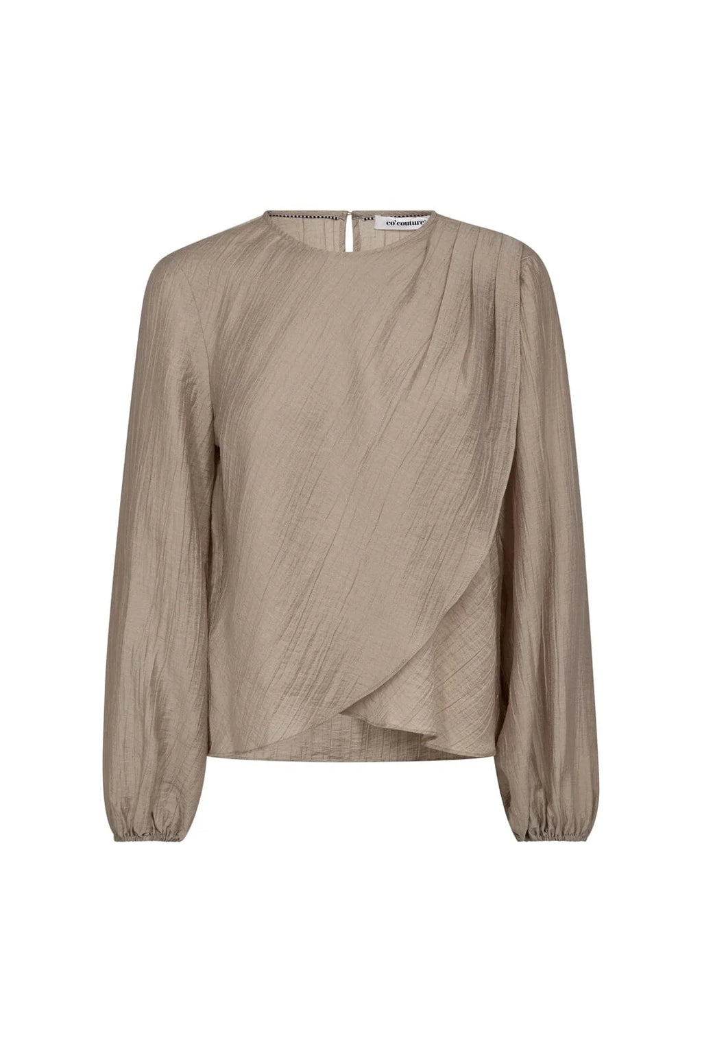 CO'COUTURE CONNY DRAPE BLOUSE