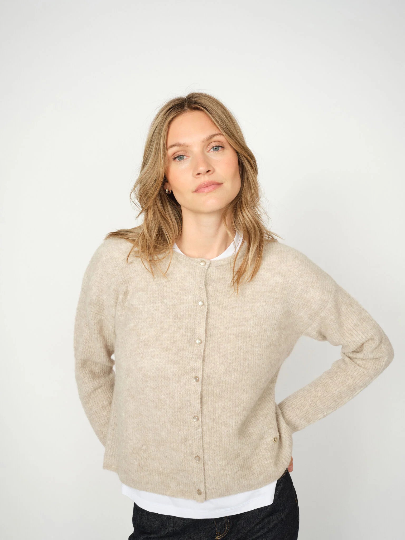 MOS MOSH ALMINE KNIT CARDIGAN