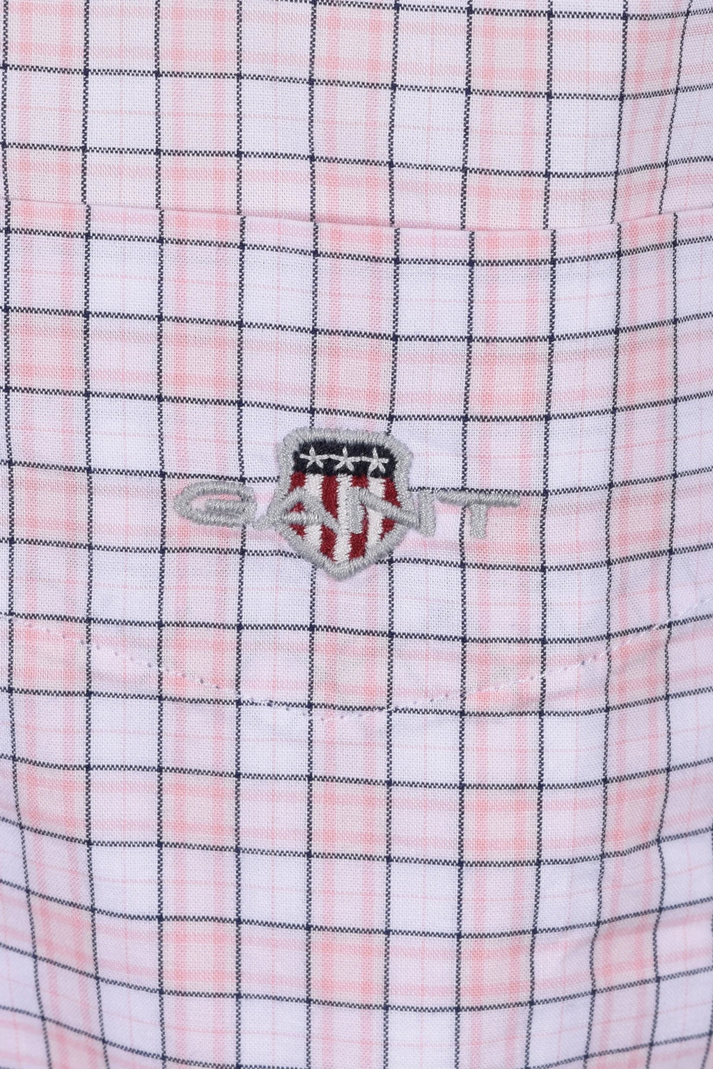 GANT POPLIN CHECK SS SHIRT