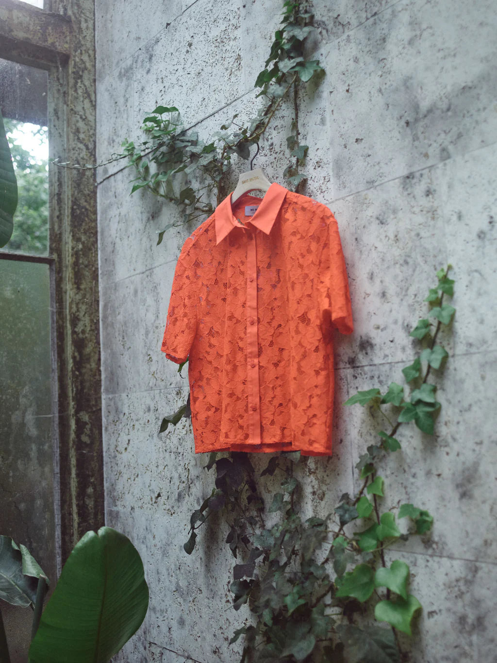 MOS MOSH LIA RIVER SS LACE SHIRT