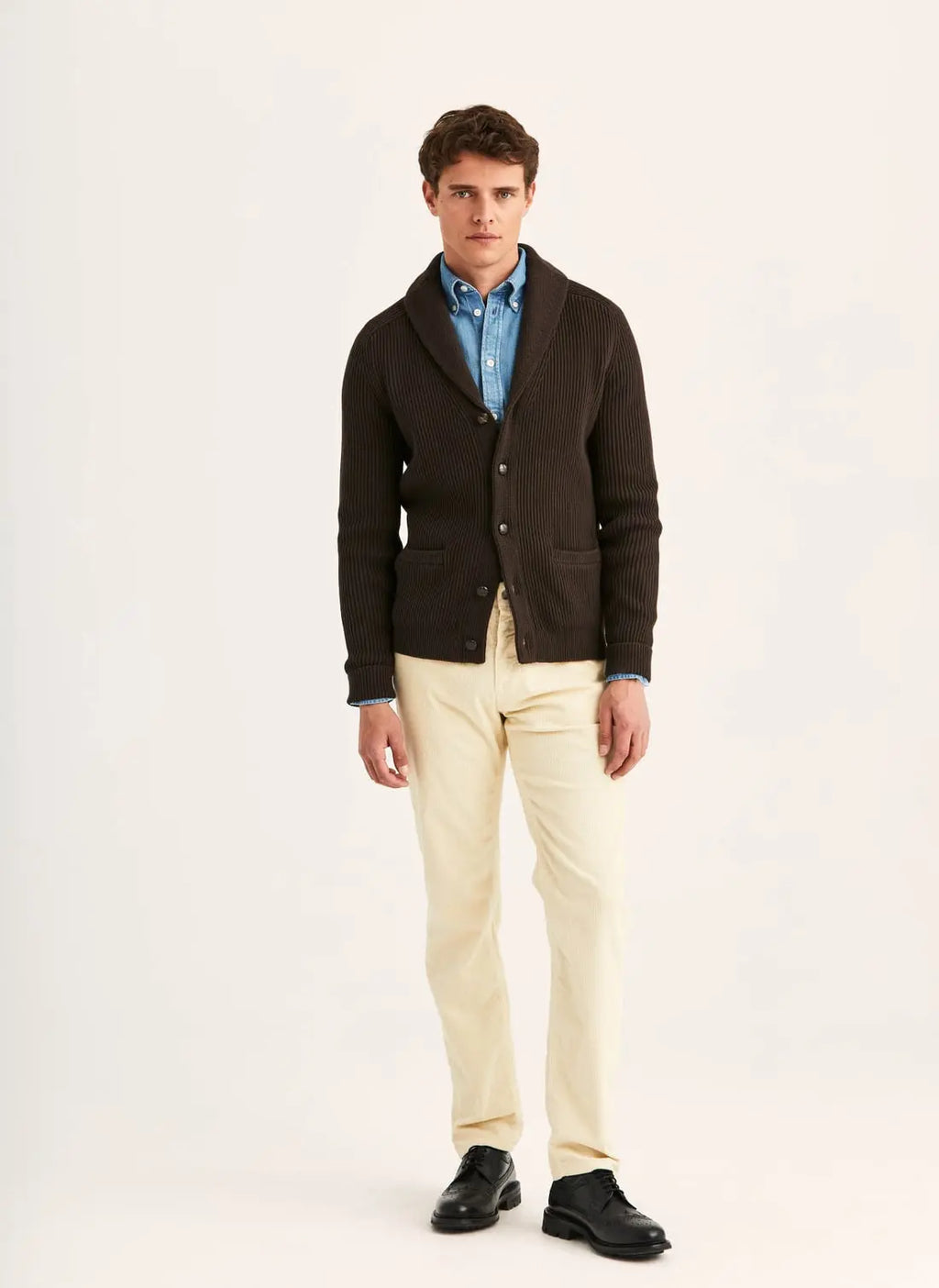 MORRIS BRAYDEN SHAWL CARDIGAN