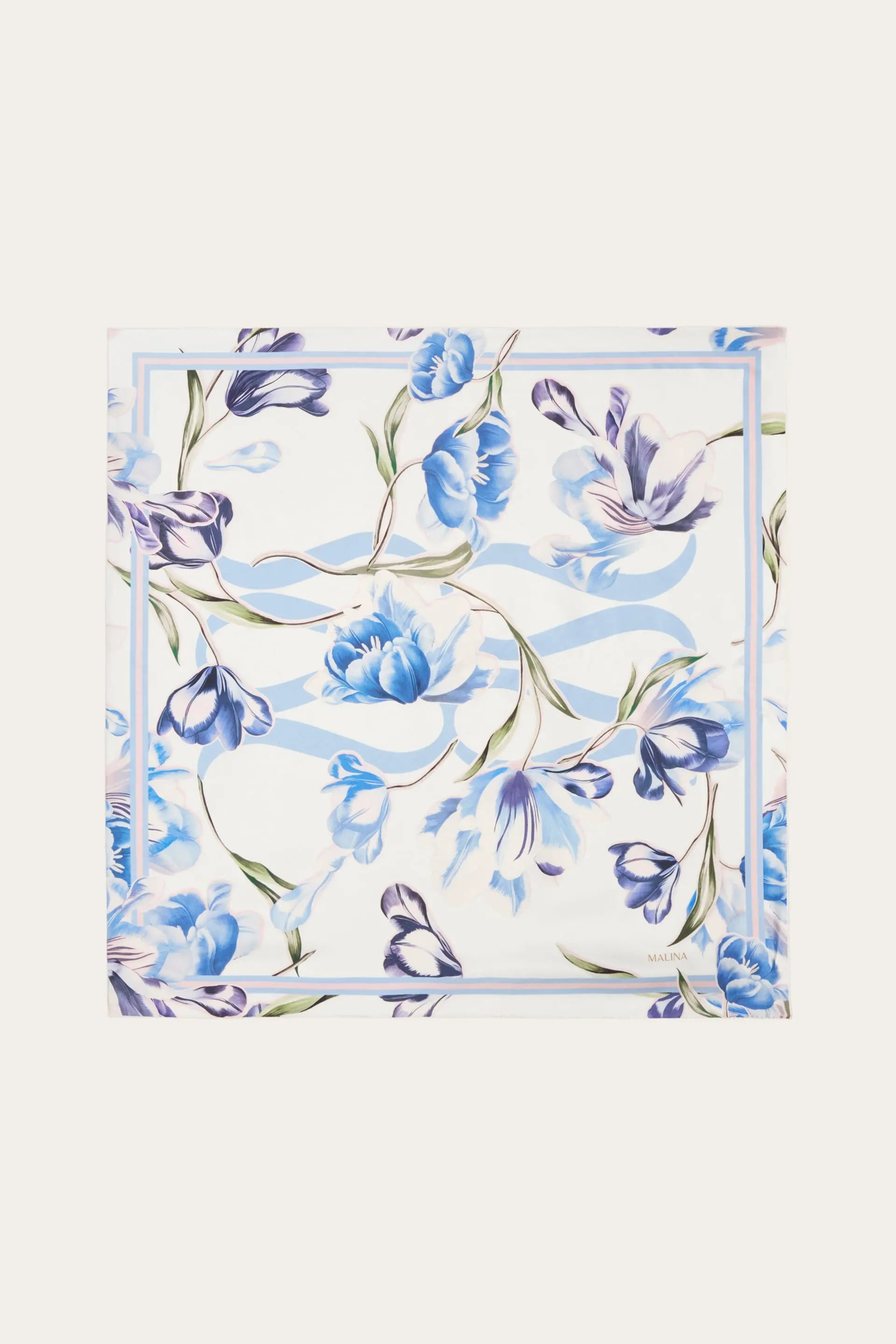 MALINA SILK TWILL SCARF