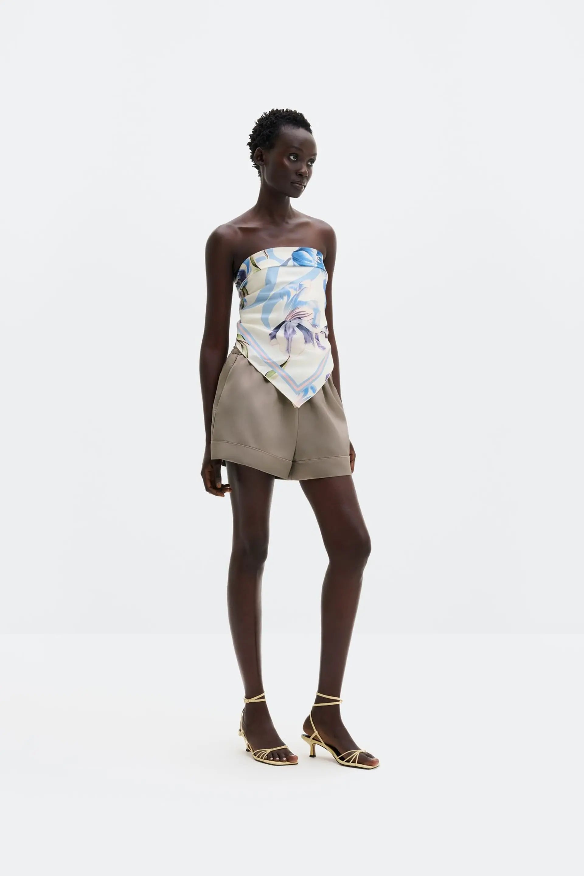 MALINA SILK TWILL SCARF