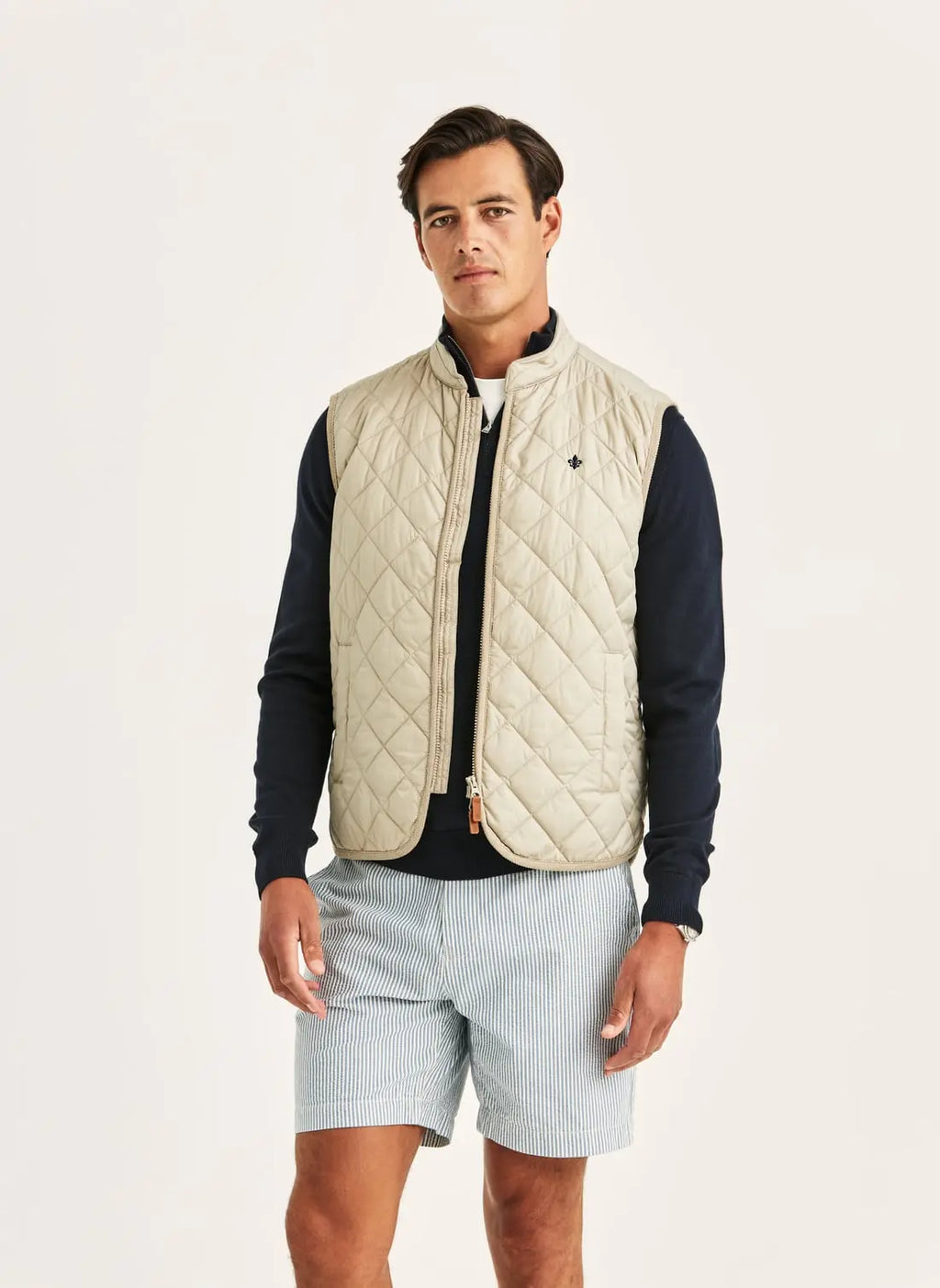 MORRIS TEDDY QUILTED VEST