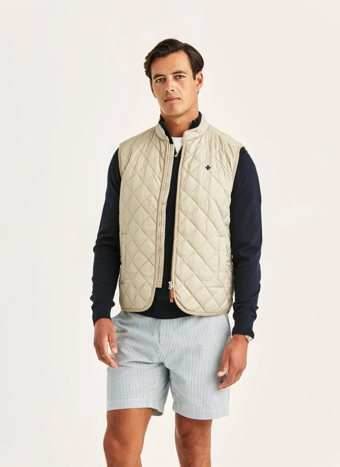 MORRIS TEDDY QUILTED VEST