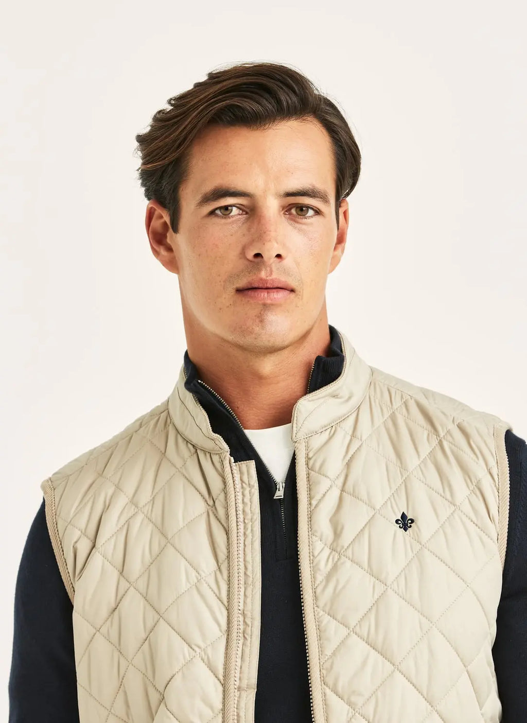 MORRIS TEDDY QUILTED VEST