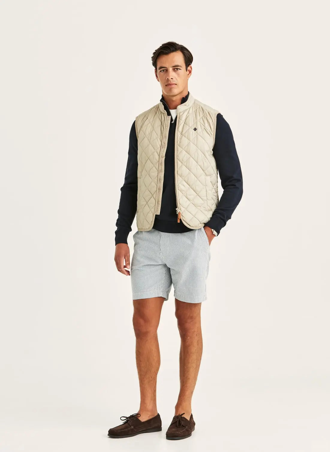 MORRIS TEDDY QUILTED VEST