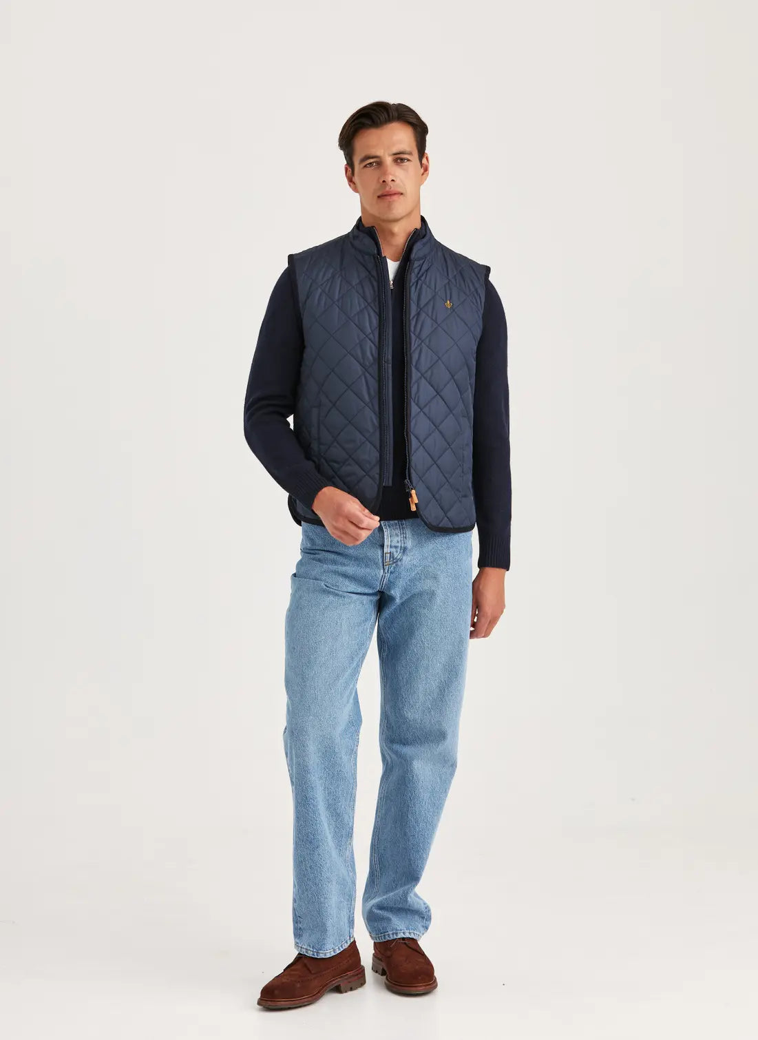 MORRIS TEDDY QUILTED VEST