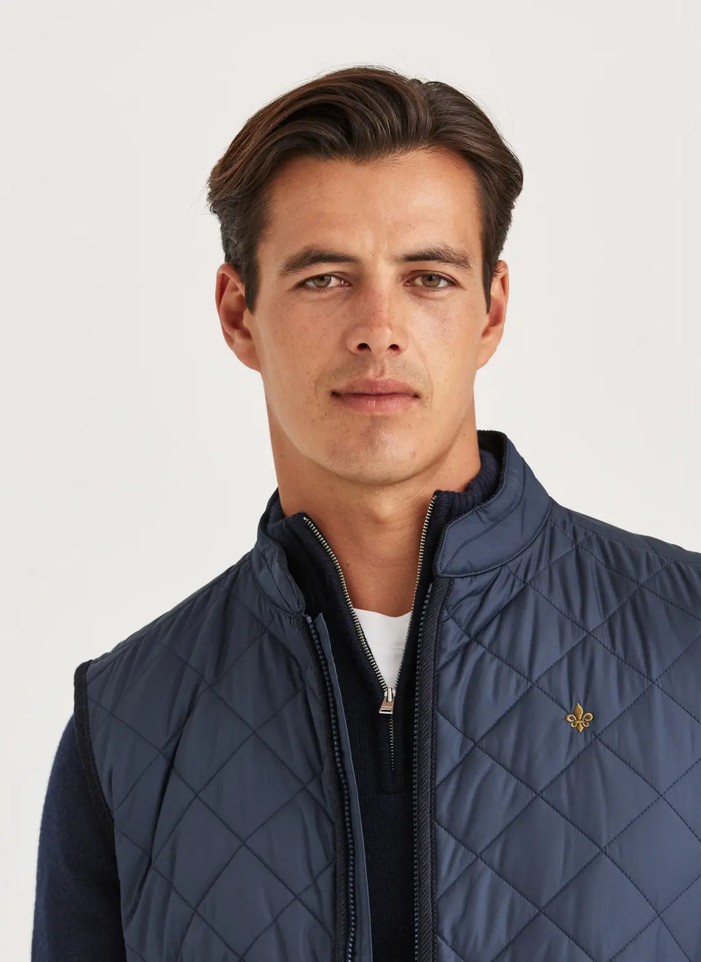MORRIS TEDDY QUILTED VEST