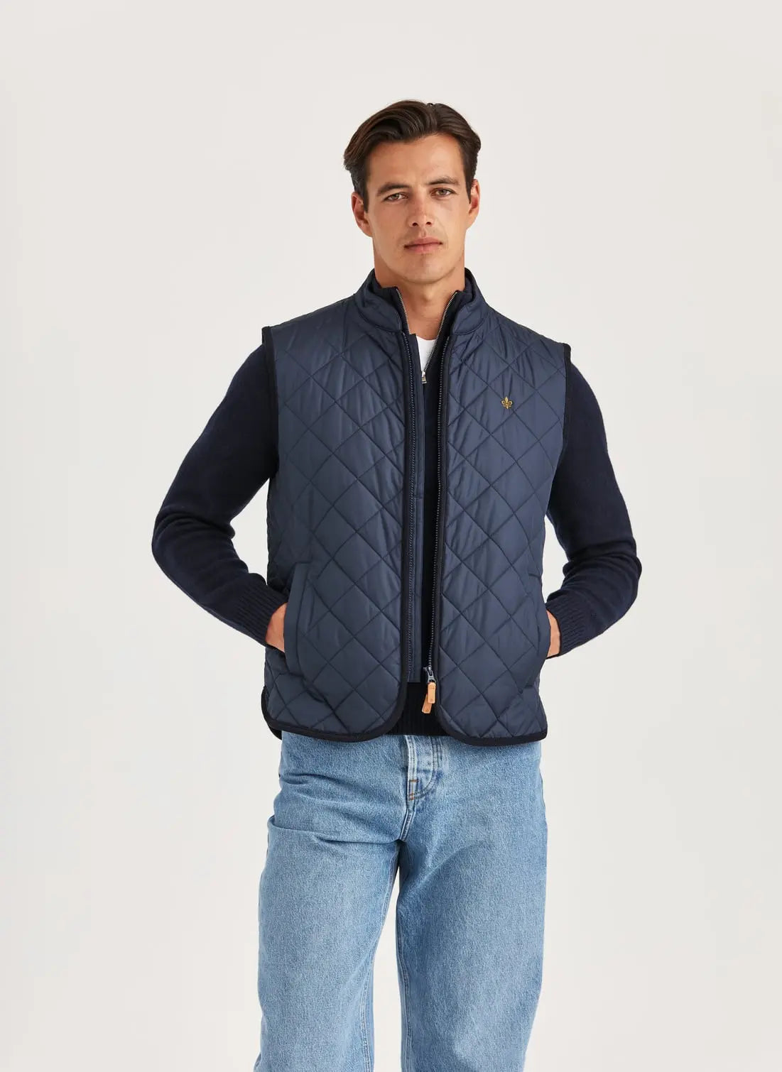MORRIS TEDDY QUILTED VEST
