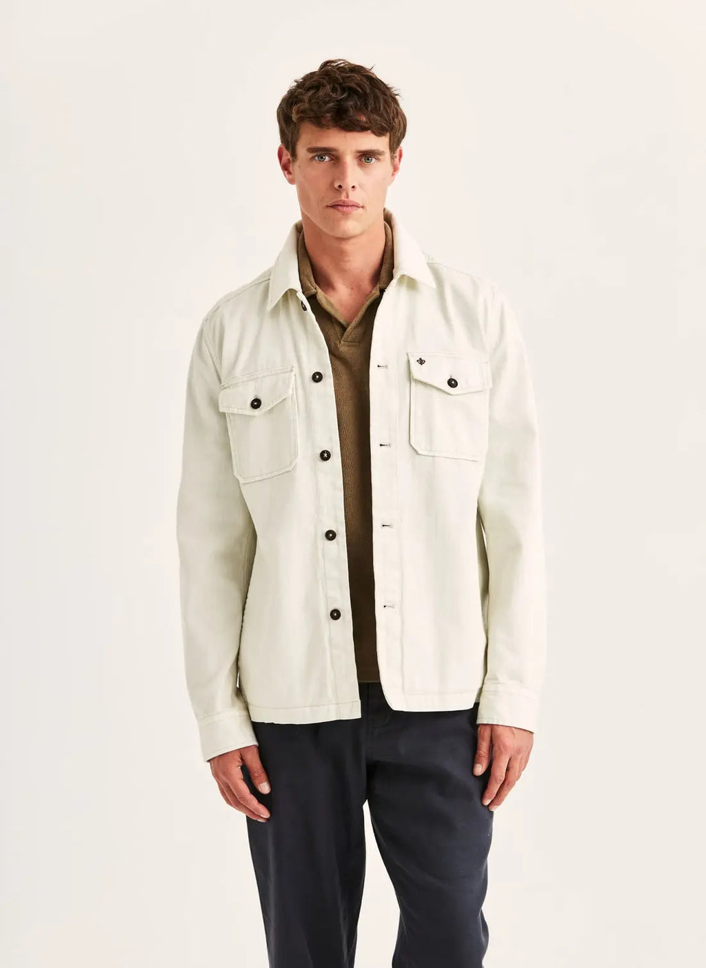 MORRIS ALAIN TWILL SHIRT JACKET