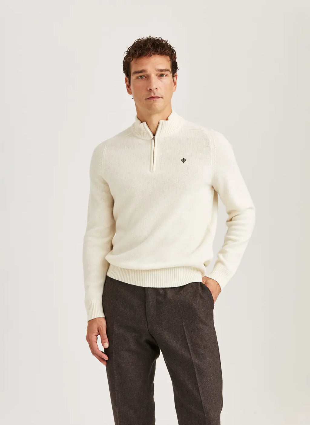 MORRIS HERTFORD HALF-ZIP