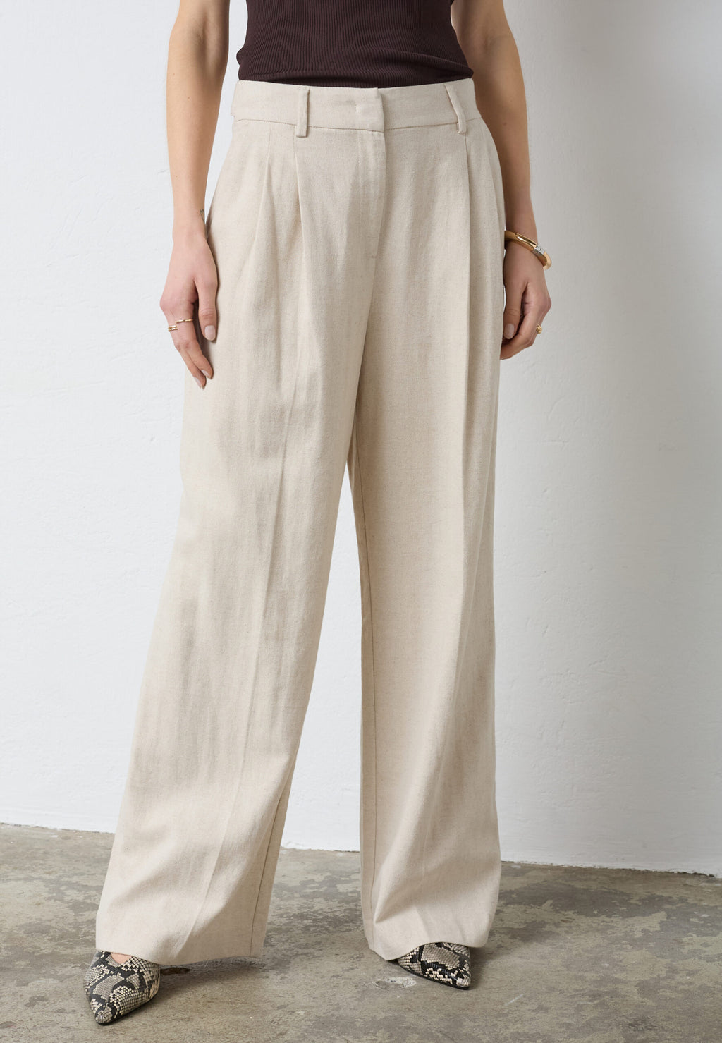 CO'COUTURE LEENA LINEN PANT