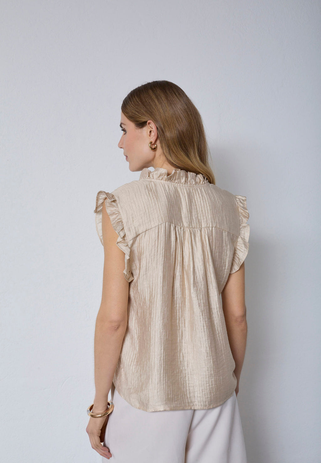 CO'COUTURE TASSY FRILL TOP