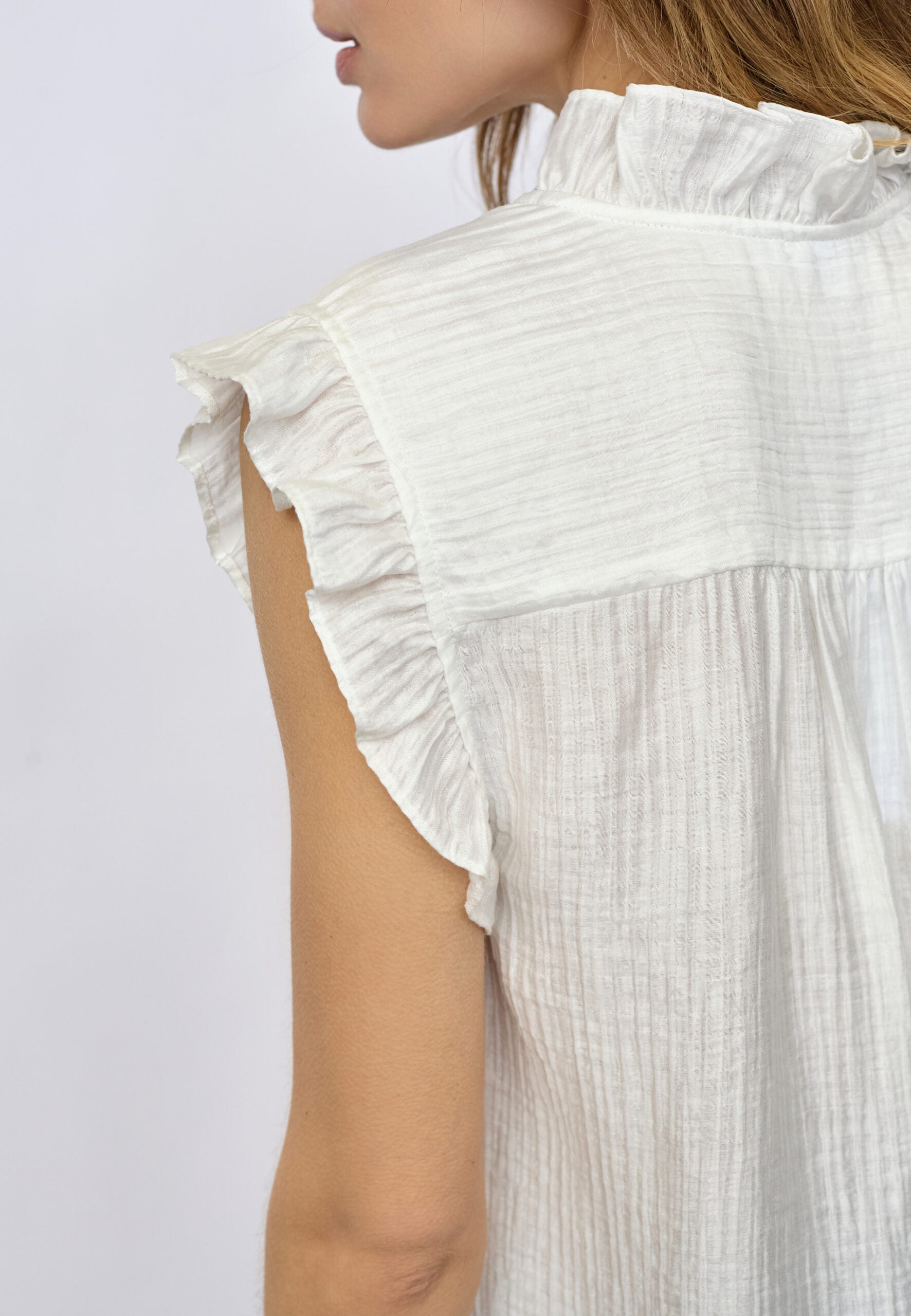 CO'COUTURE TASSY FRILL TOP