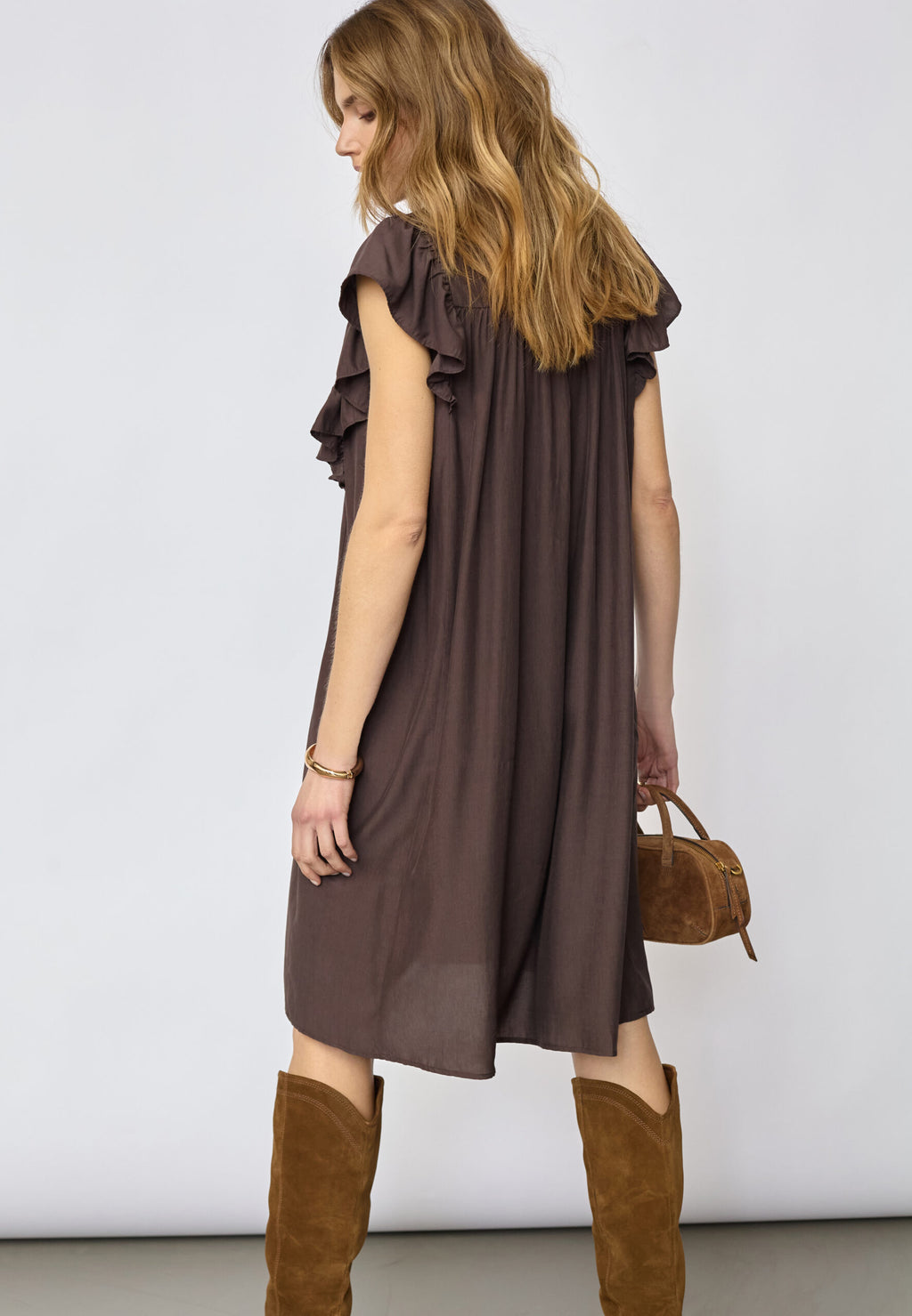 CO'COUTURE SUNRISE V-DRESS