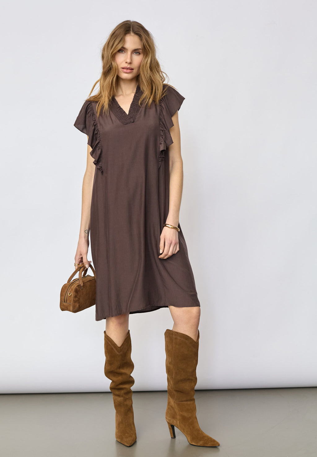 CO'COUTURE SUNRISE V-DRESS