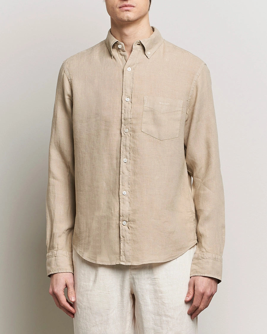 GANT DYED LINEN SHIRT