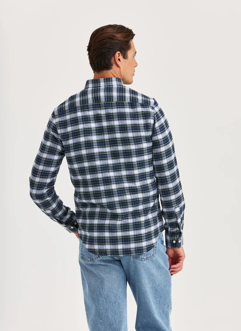MORRIS SOFT TWILL TARTAN SHIRT