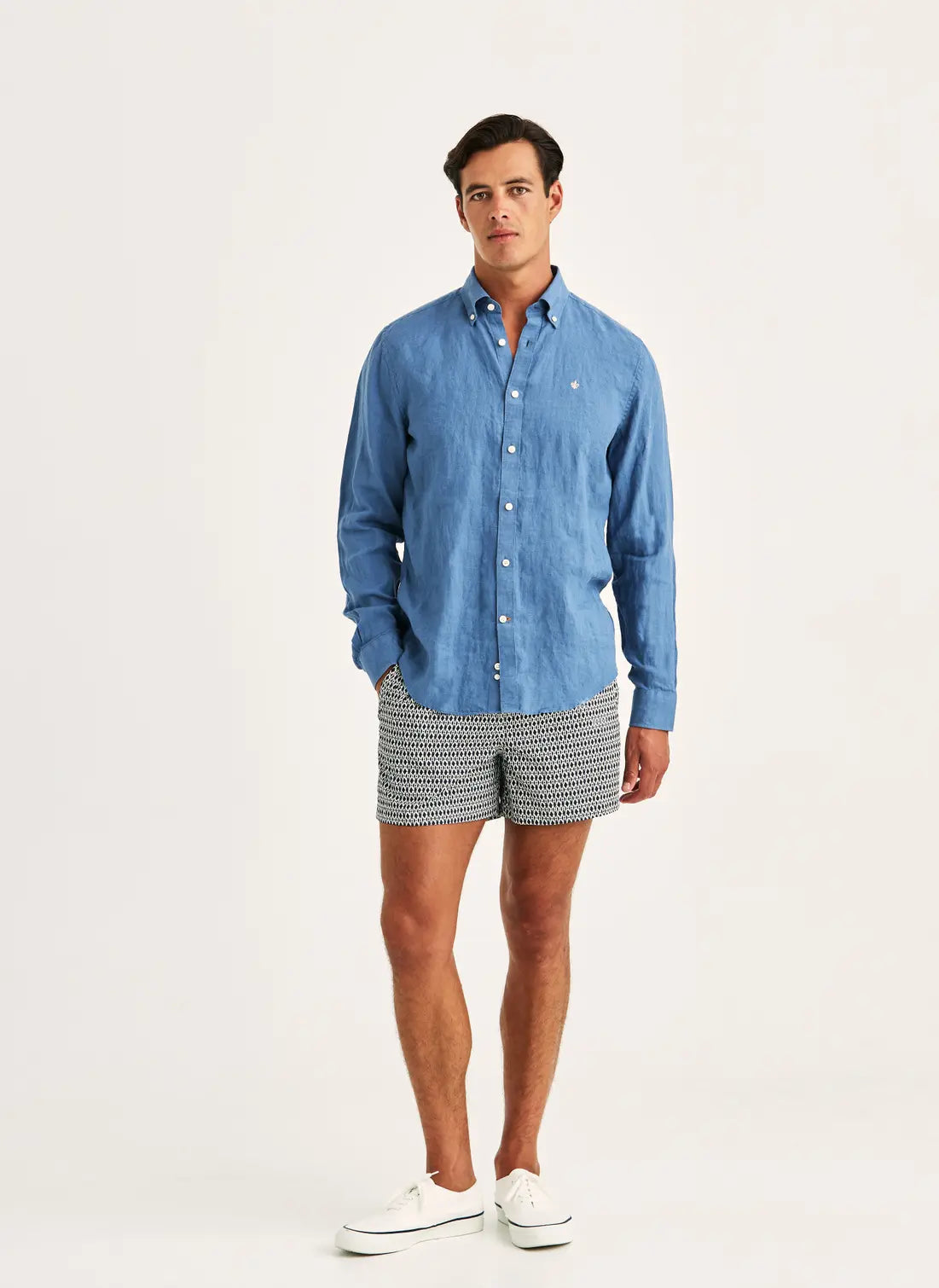 MORRIS DOUGLAS LINEN SHIRT