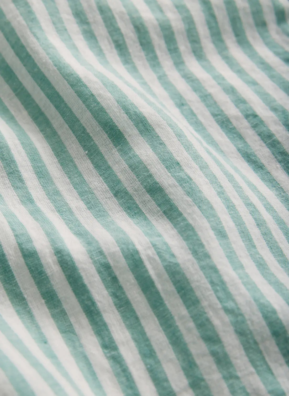 MORRIS DOUGLAS LINEN STRIPE SHIRT