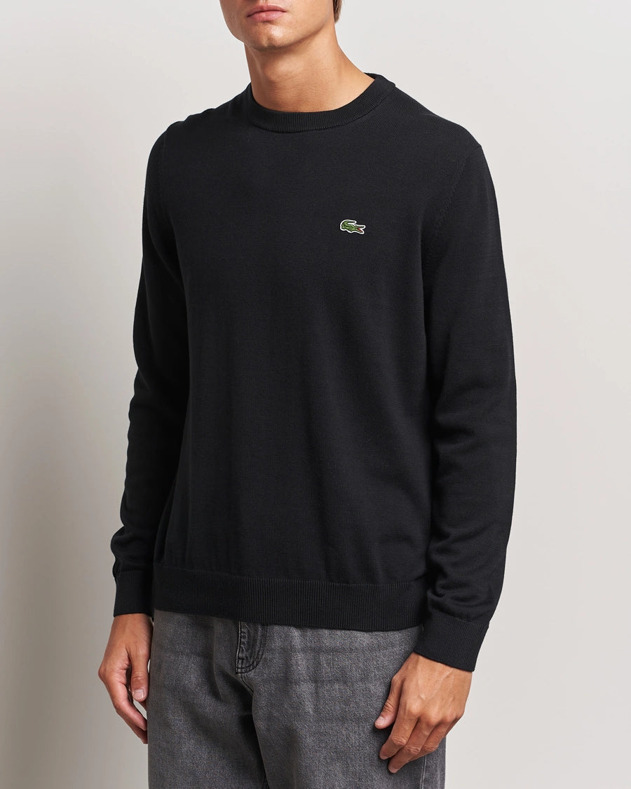 LACOSTE C-NECK KNIT