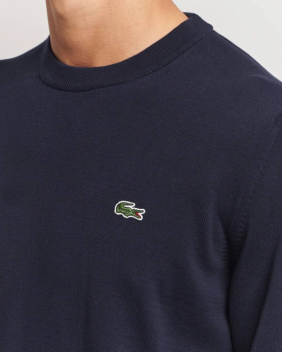 LACOSTE C-NECK KNIT