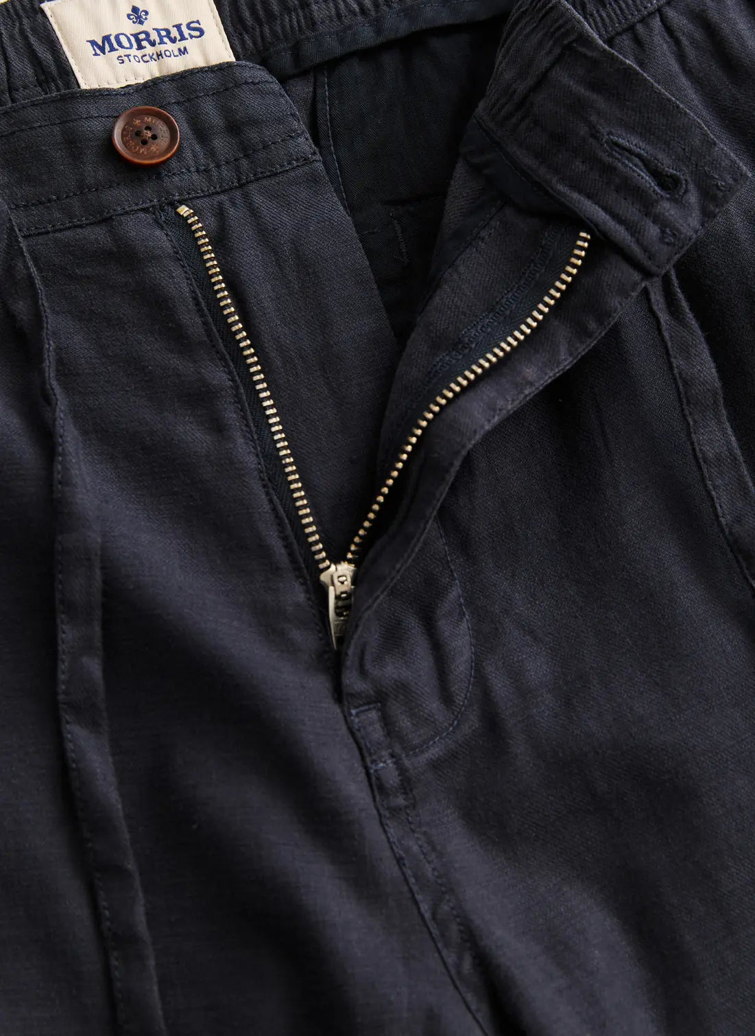 MORRIS FENIX LINEN SHORTS