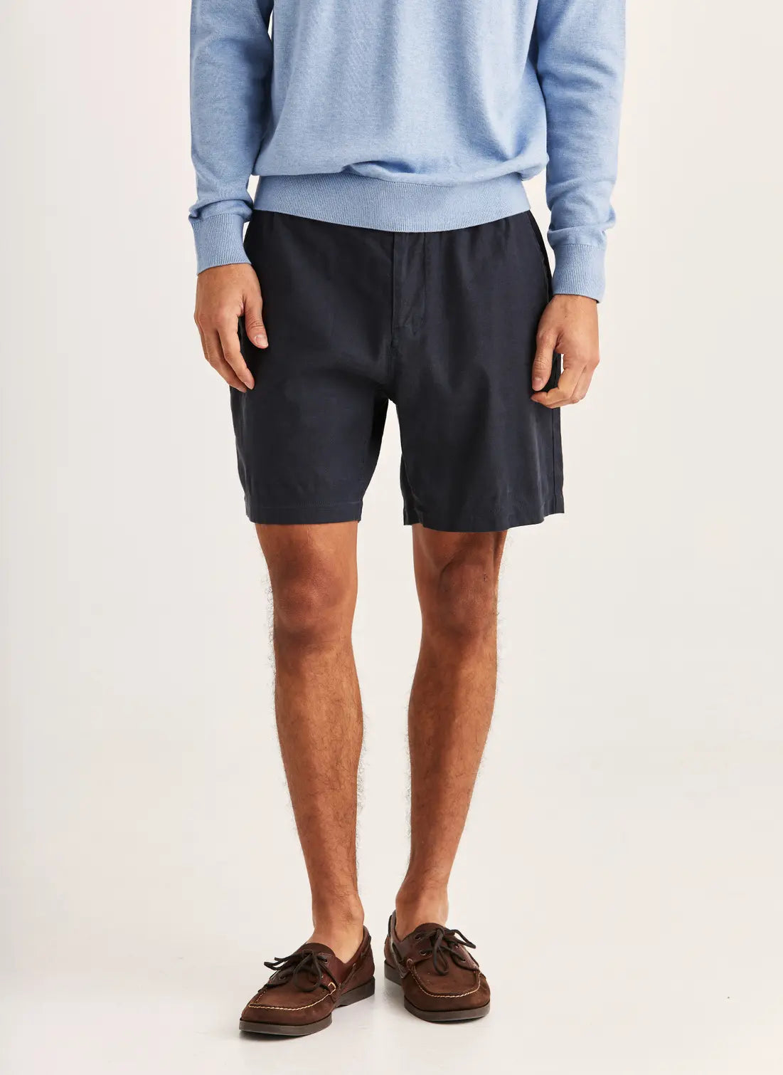 MORRIS FENIX LINEN SHORTS
