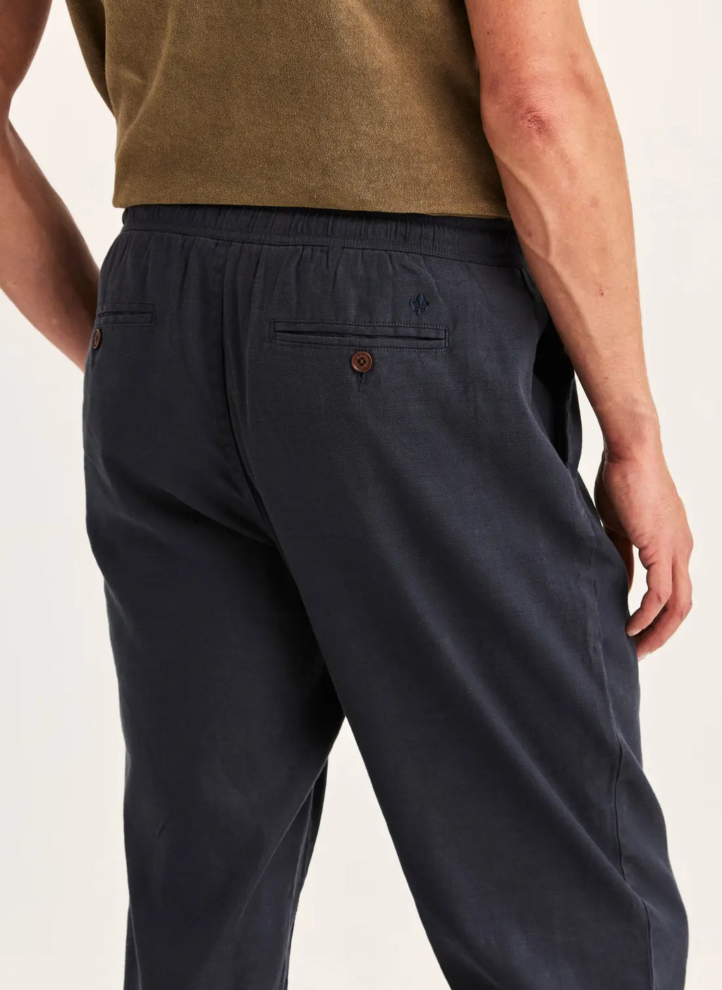 MORRIS FENIX LINEN TROUSER