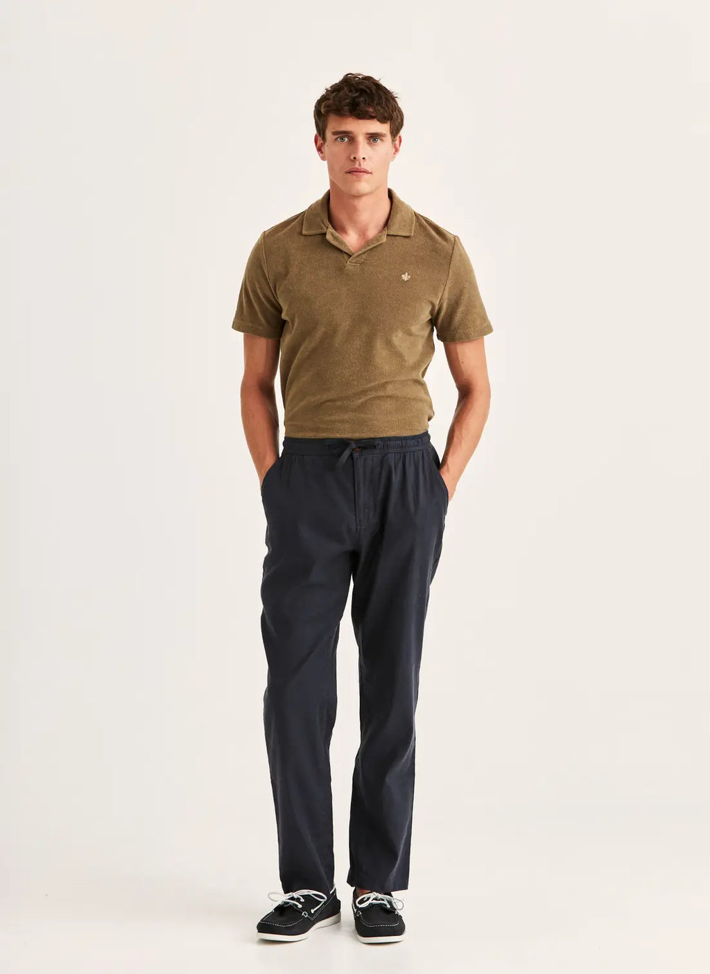 MORRIS FENIX LINEN TROUSER
