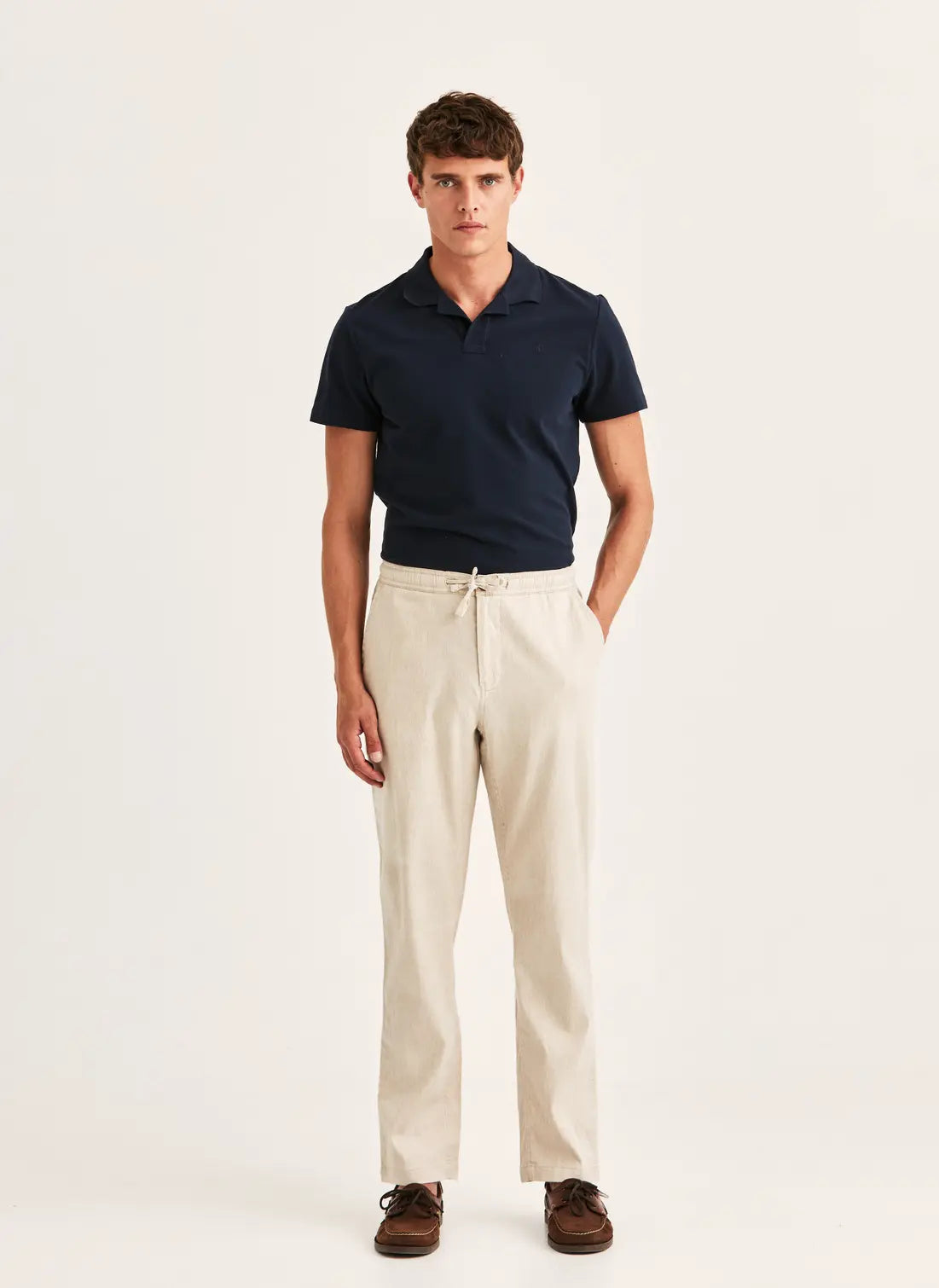 MORRIS FENIX LINEN TROUSER