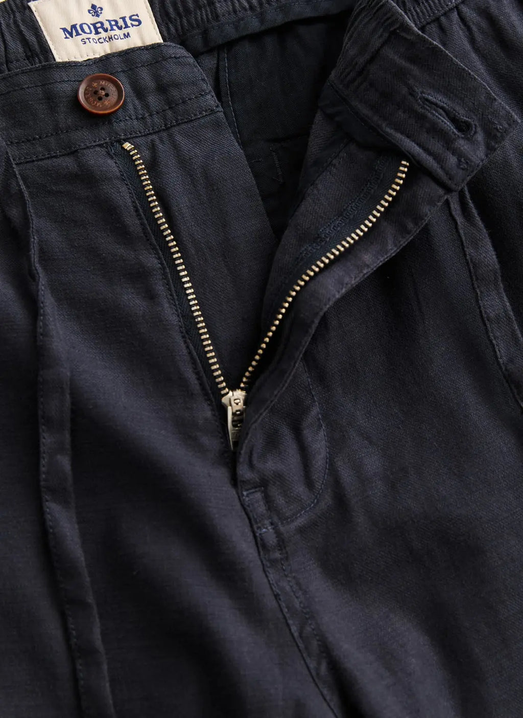 MORRIS FENIX LINEN TROUSER