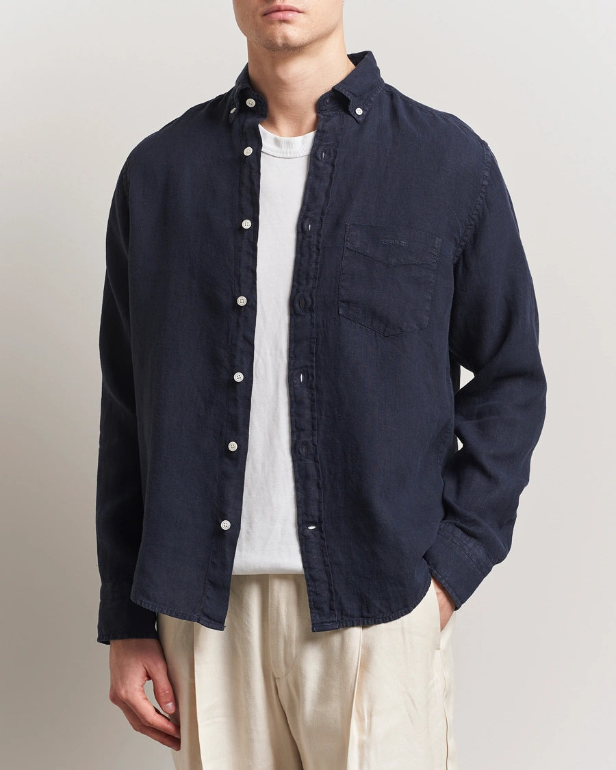GANT DYED LINEN SHIRT