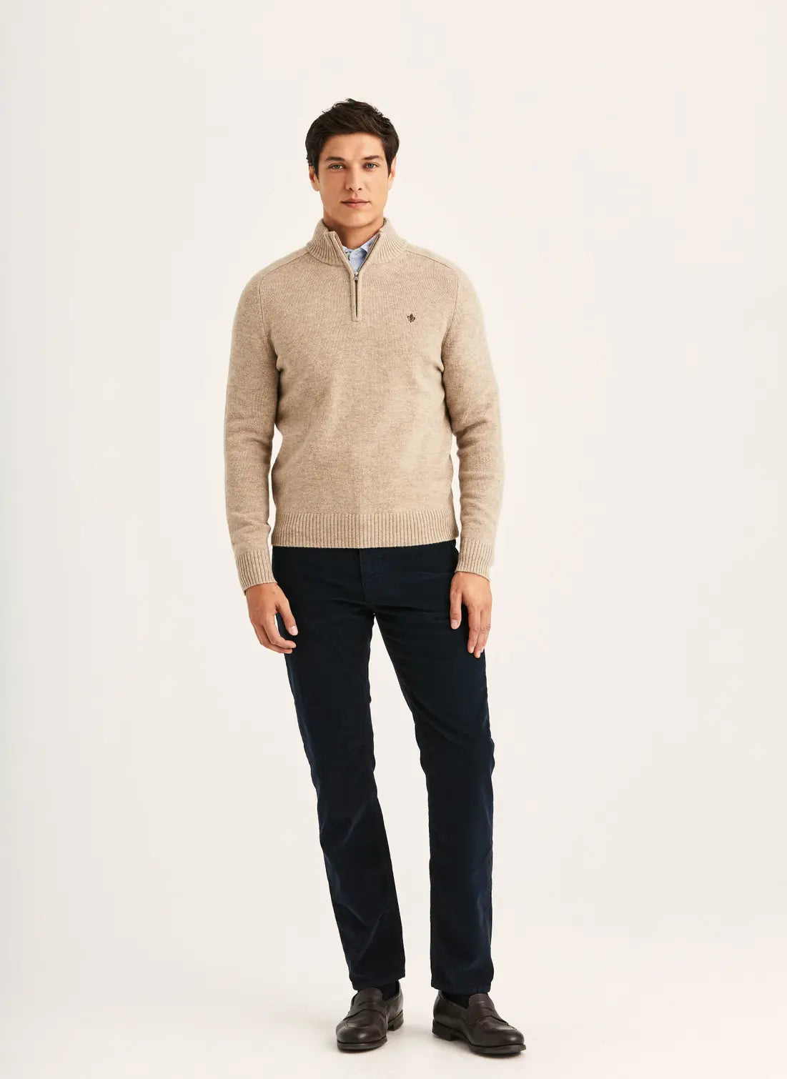 MORRIS HERTFORD HALF-ZIP