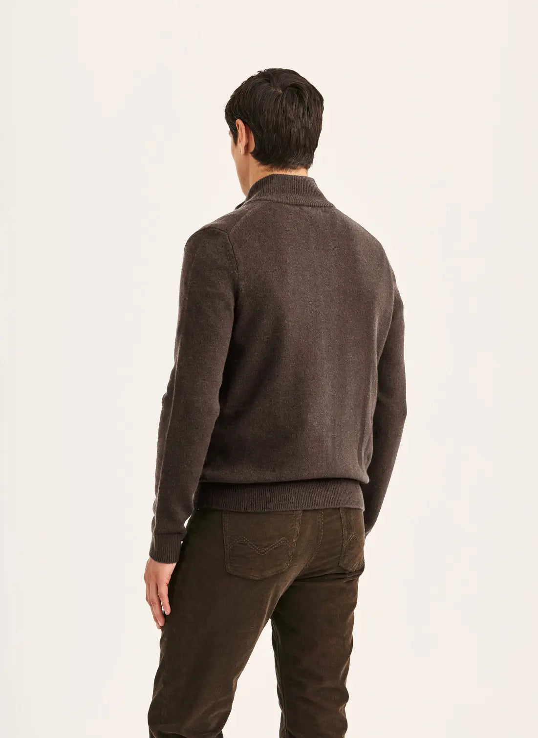MORRIS HERTFORD BUTTON CARDIGAN
