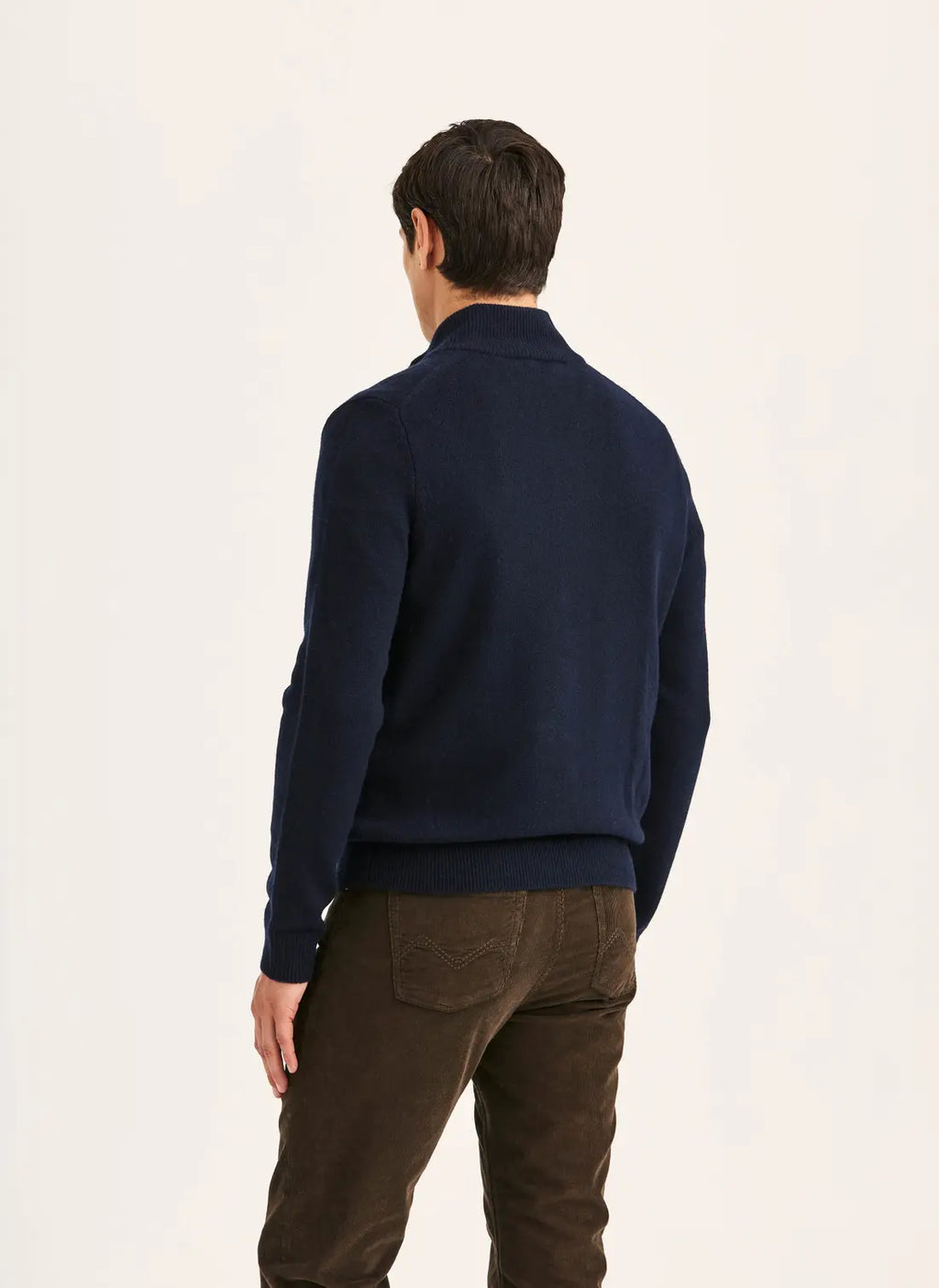 MORRIS HERTFORD BUTTON CARDIGAN