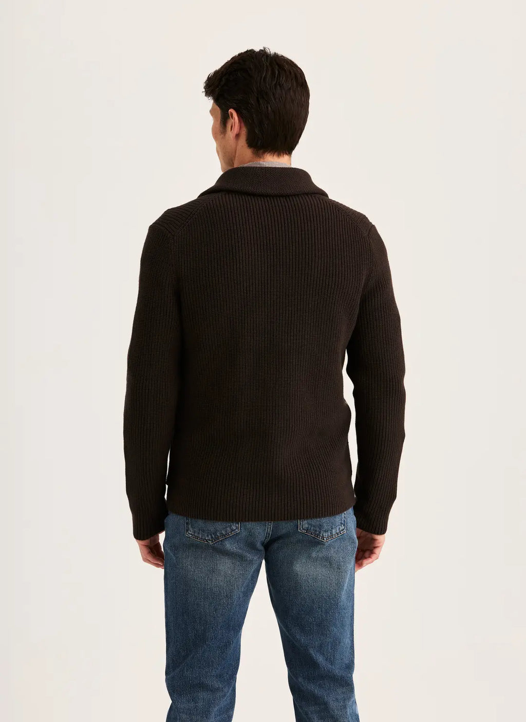 MORRIS BRAYDEN DB SHAWL CARDIGAN