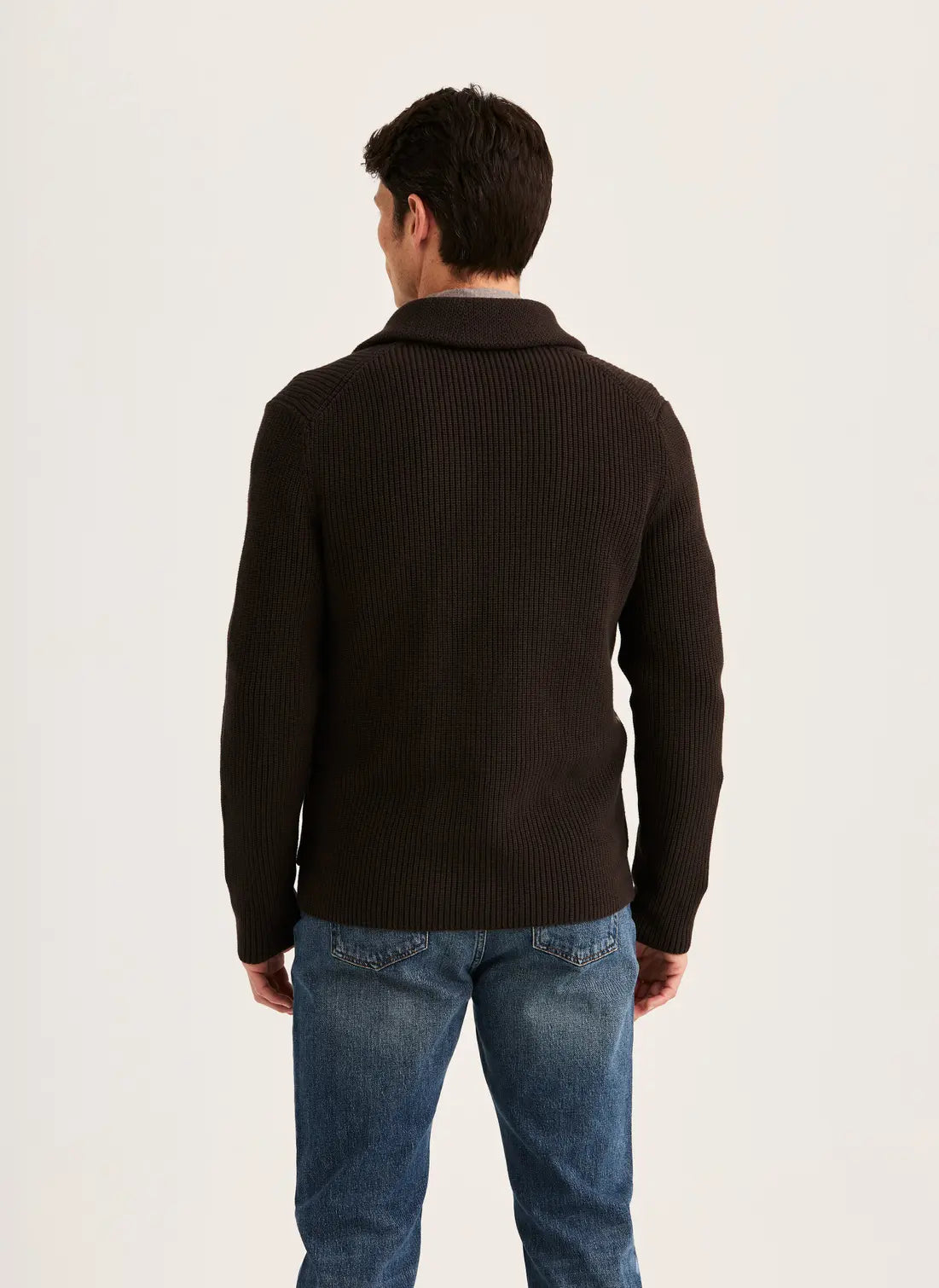 MORRIS BRAYDEN DB SHAWL CARDIGAN