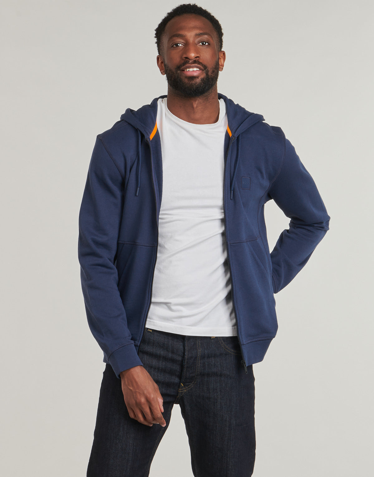 BOSS O ZETALKY ZIP-HOOD