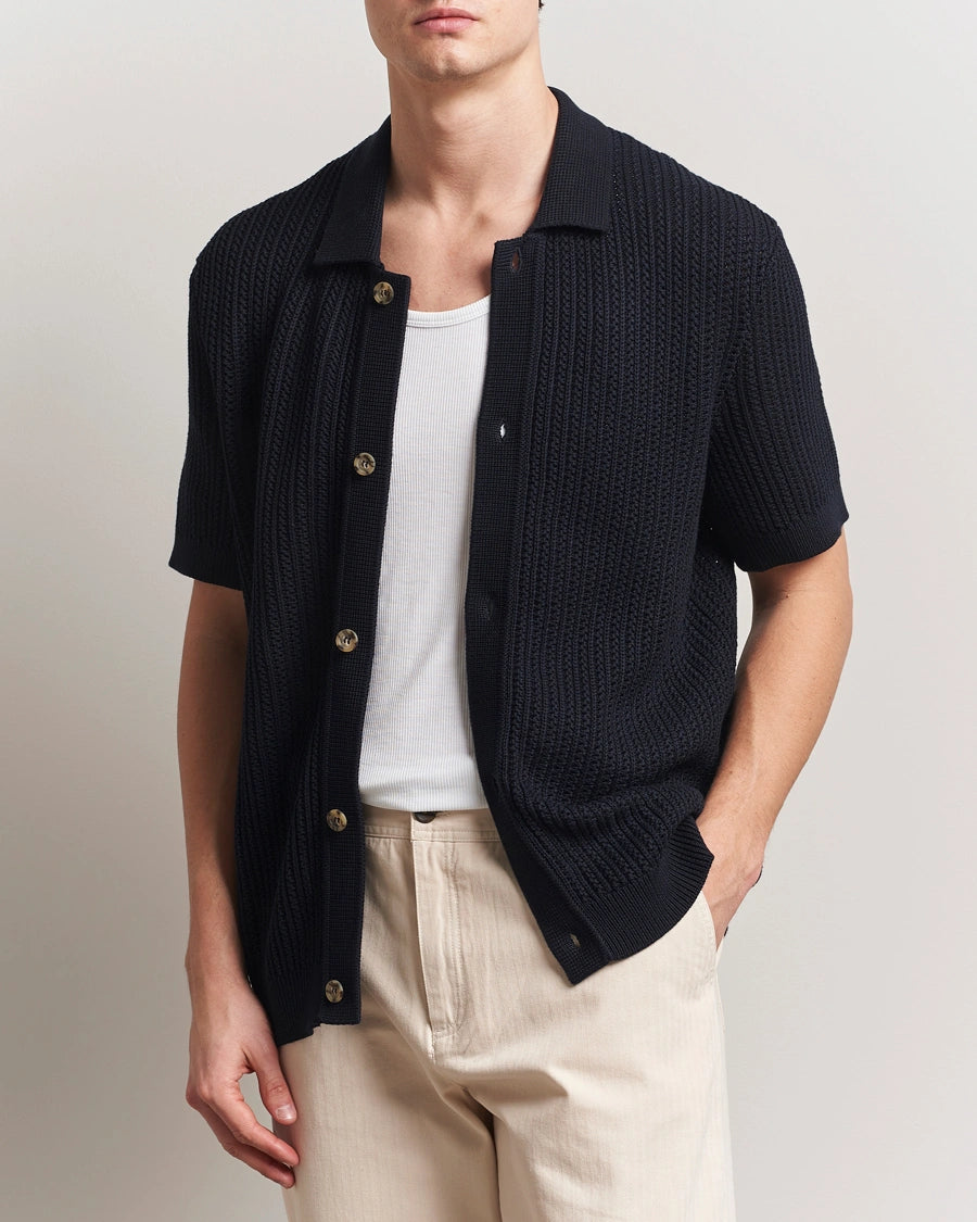 MORRIS CONNORS KNIT PIKÉ