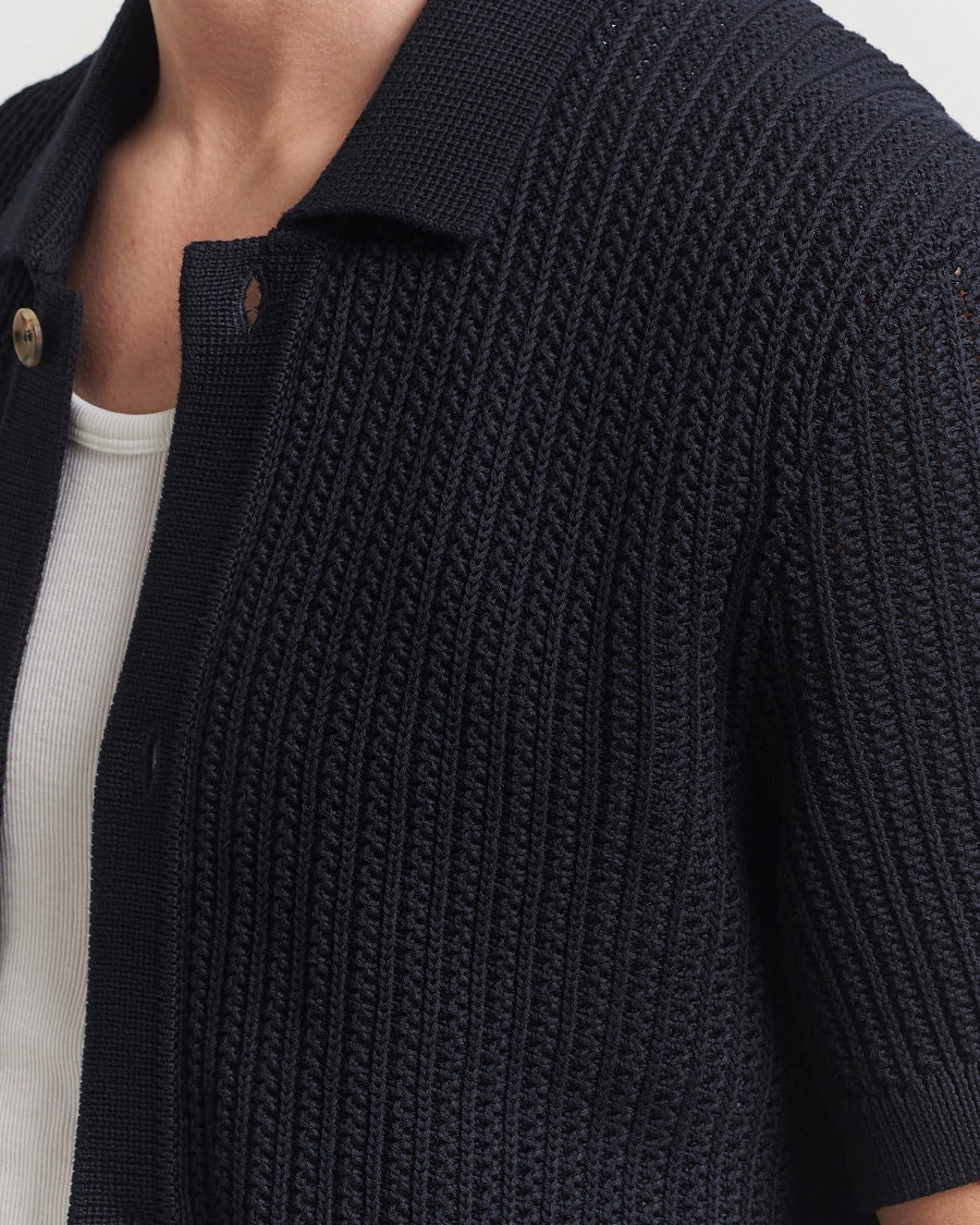 MORRIS CONNORS KNIT PIKÉ