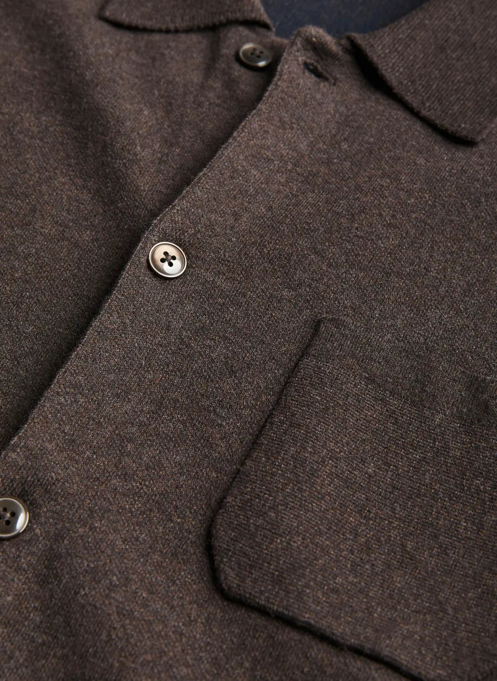 MORRIS DUDLEY KNITTED OVERSHIRT