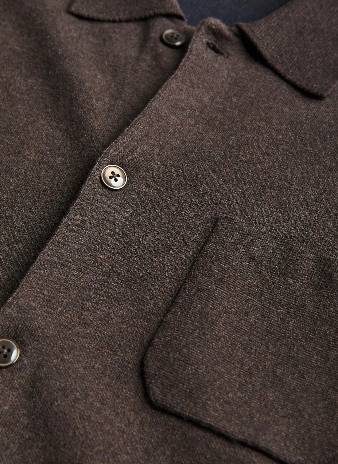 MORRIS DUDLEY KNITTED OVERSHIRT
