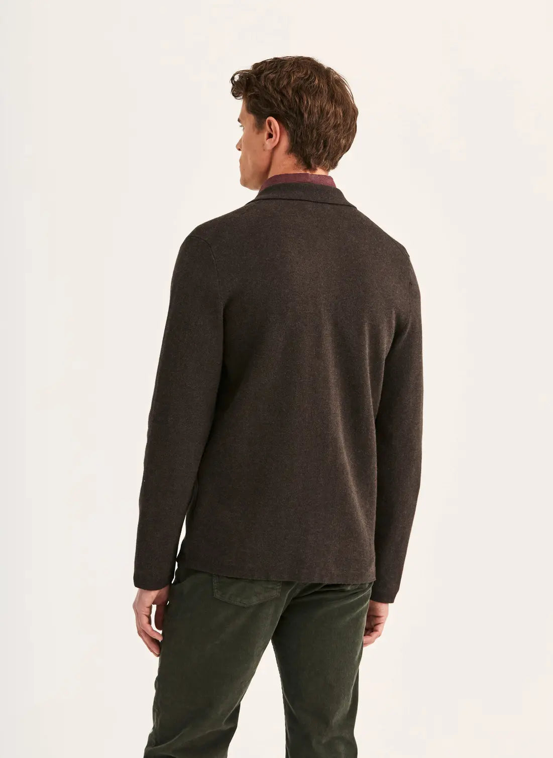 MORRIS DUDLEY KNITTED OVERSHIRT