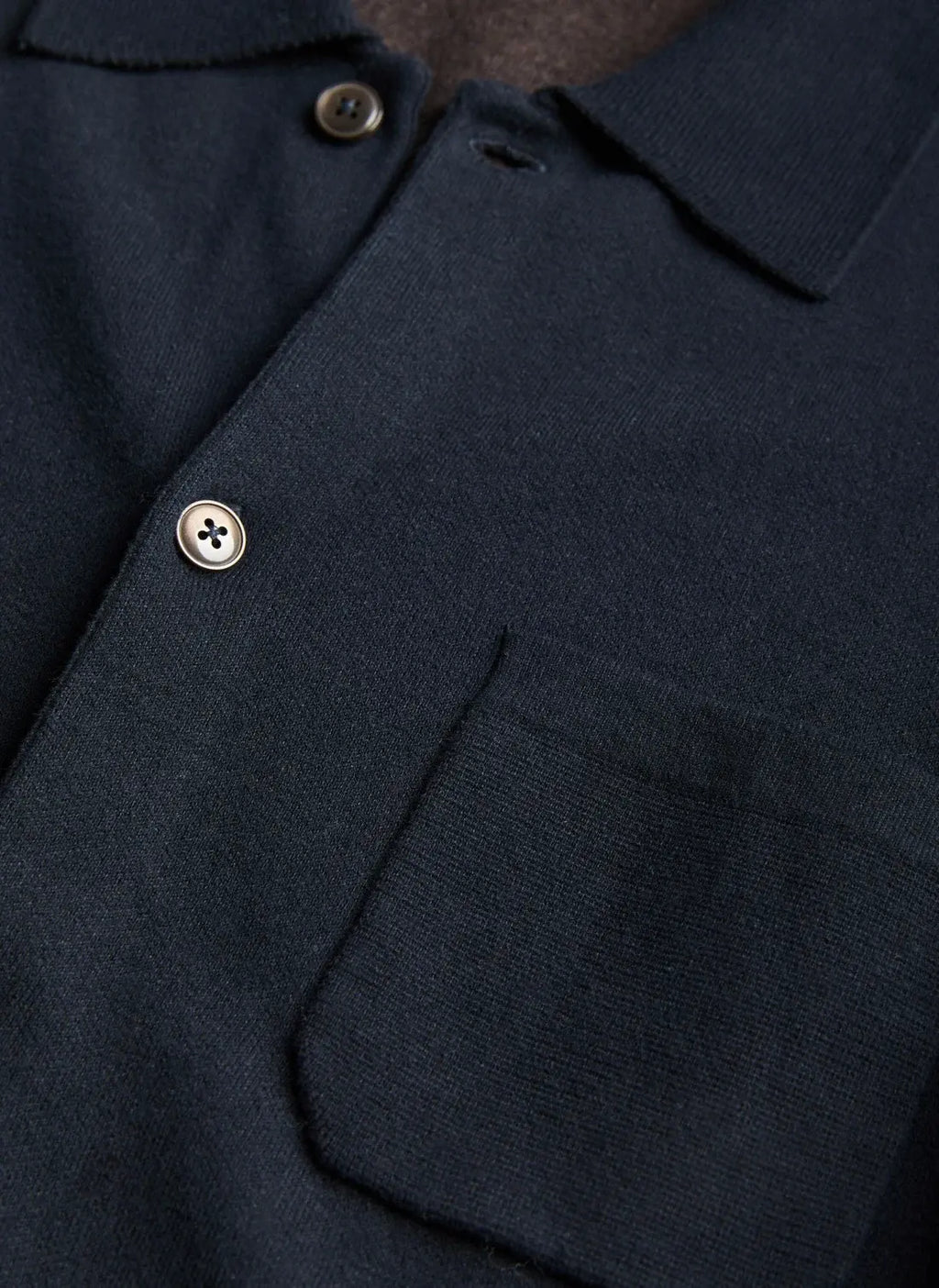 MORRIS DUDLEY KNITTED OVERSHIRT