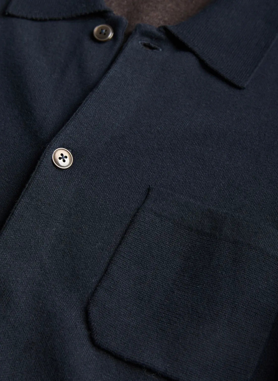 MORRIS DUDLEY KNITTED OVERSHIRT