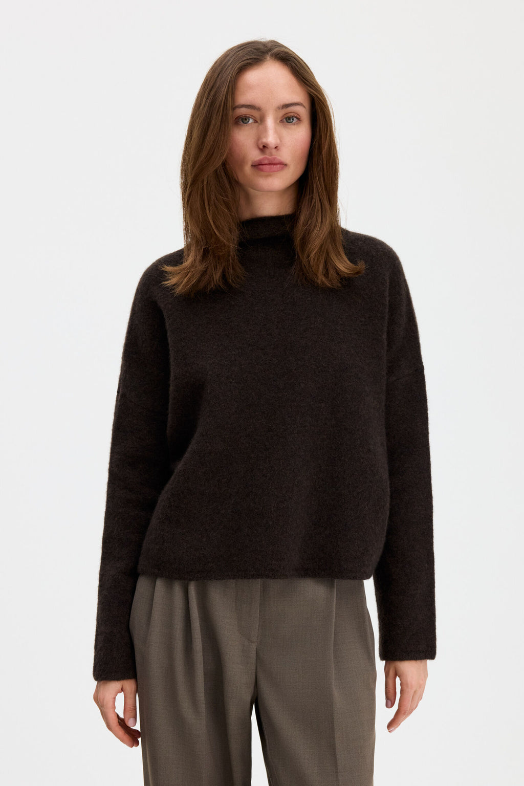 FILIPPA K MIKA YAK FUNNELNECK SWEATER